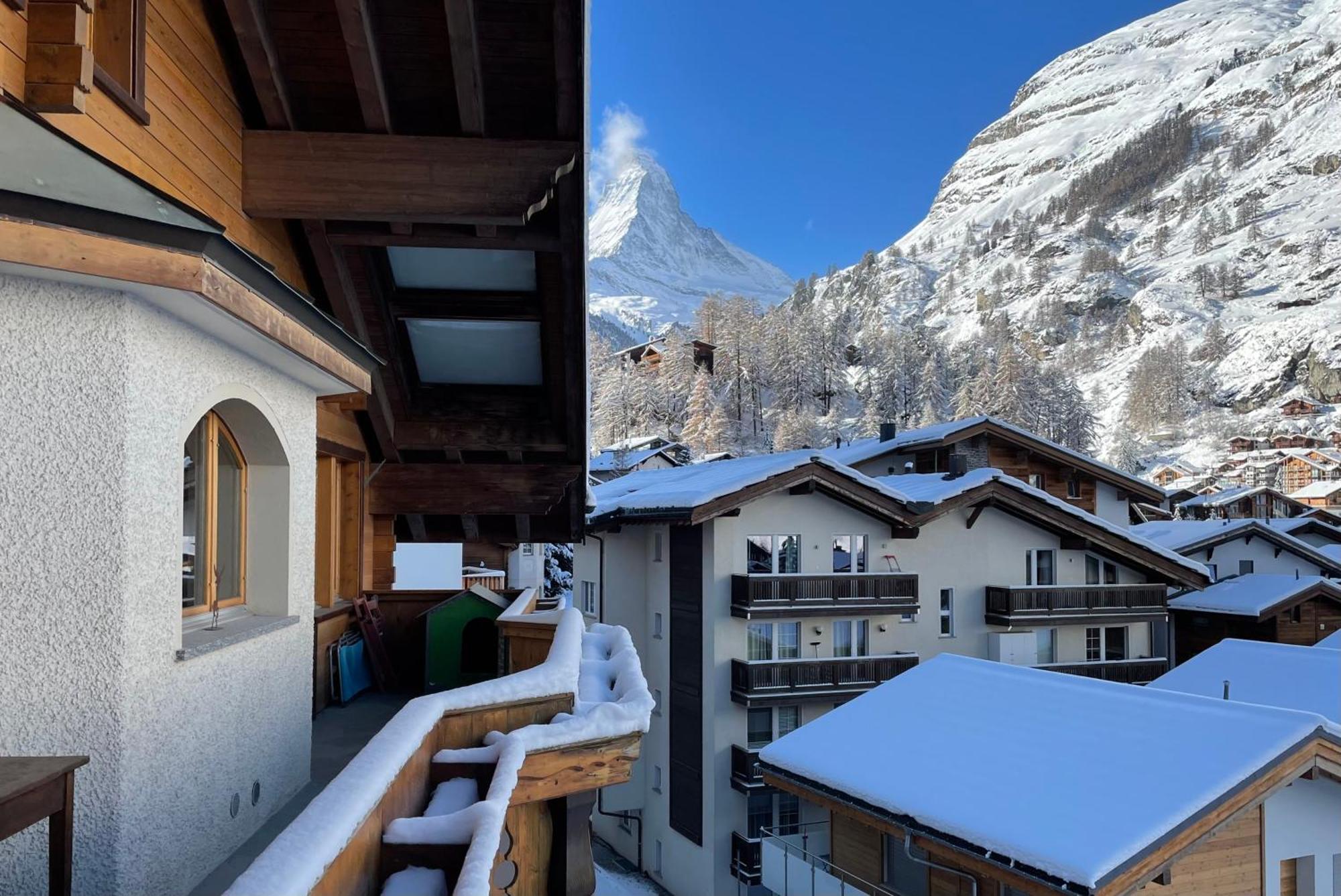Haus Tiefbach - Apartment Cervino Zermatt Eksteriør bilde