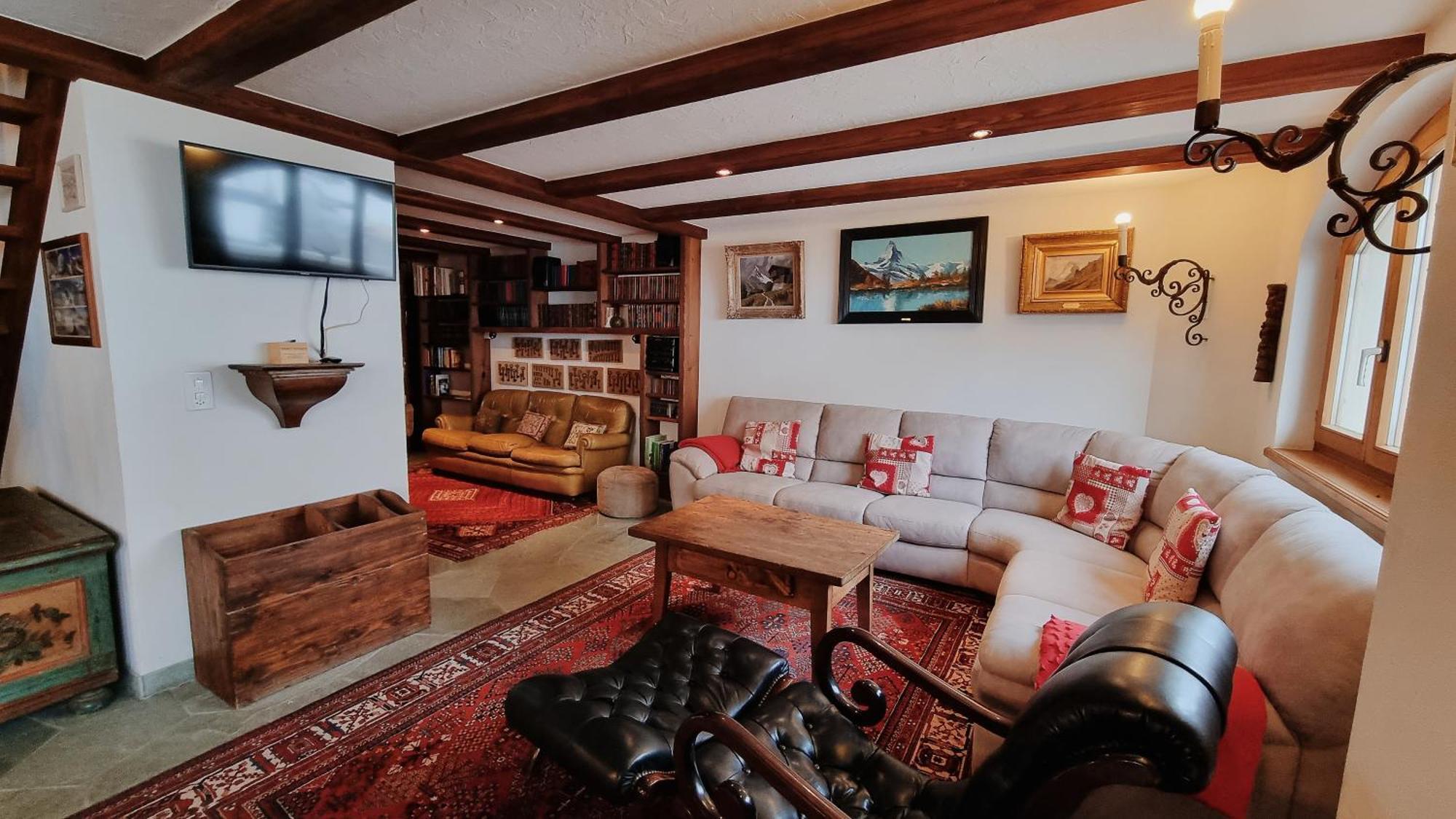 Haus Tiefbach - Apartment Cervino Zermatt Eksteriør bilde